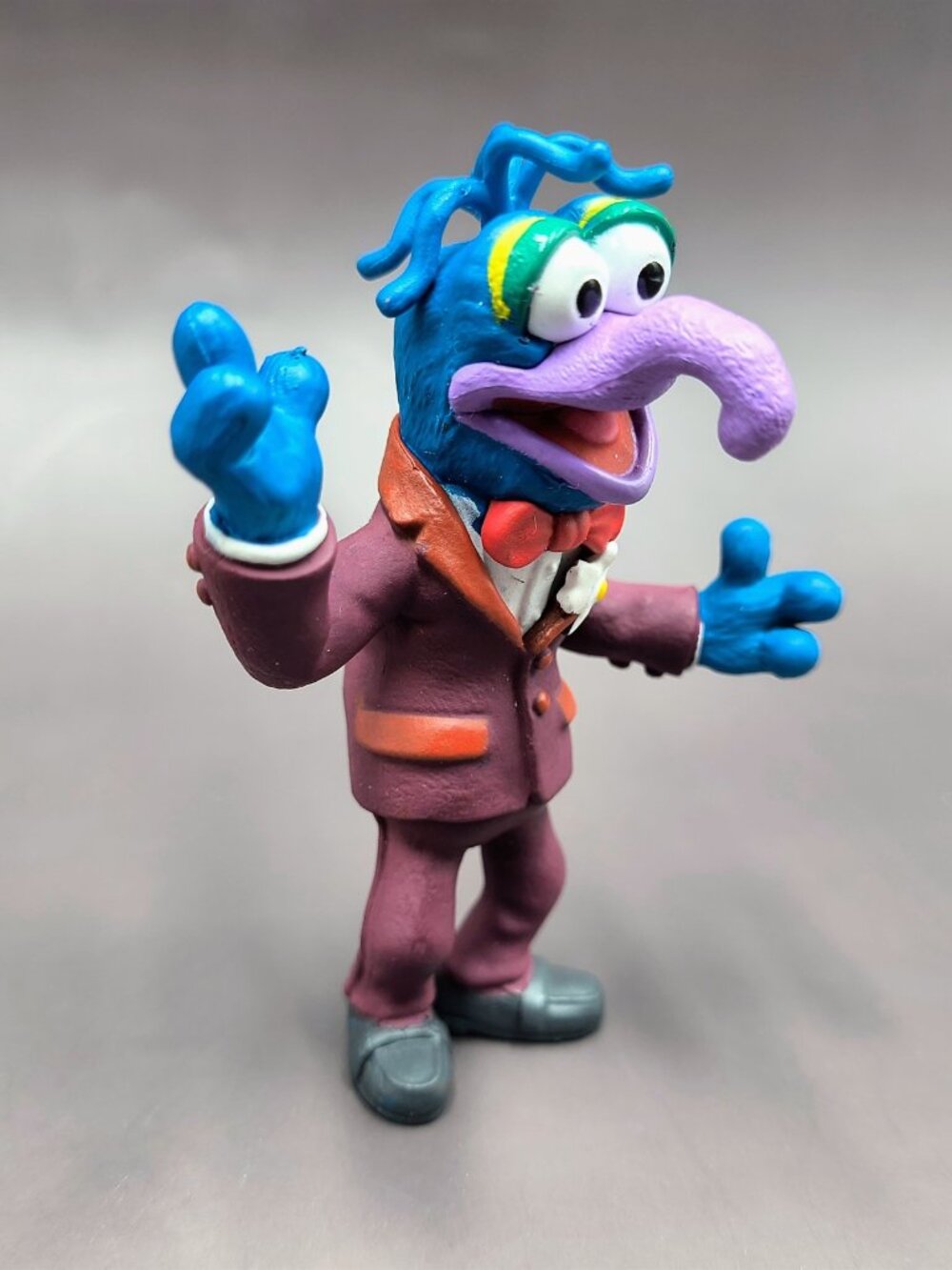 Tuxedo Gonzo Pvc Figure Muppet Movie Cake Topper 3 inch Playset 2011 NWOP